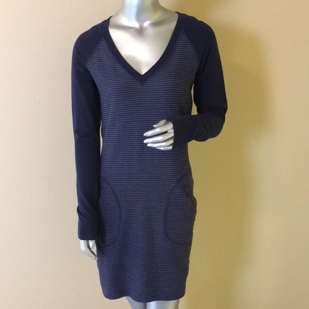 ATHLETA | Long Sleeve French Terry Dress